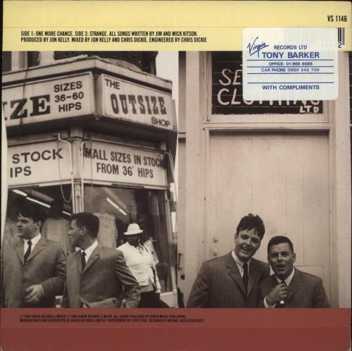 The Senators One More Chance 7" vinyl single (7 inch record / 45) UK NTR07ON865331