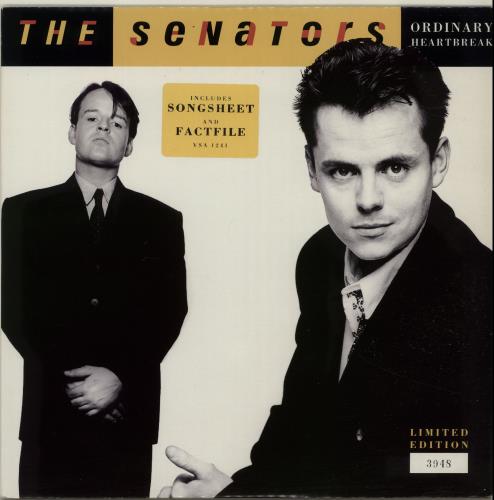 The Senators Ordinary Heartbreak 10" vinyl single (10 inch record) UK NTR10OR655193