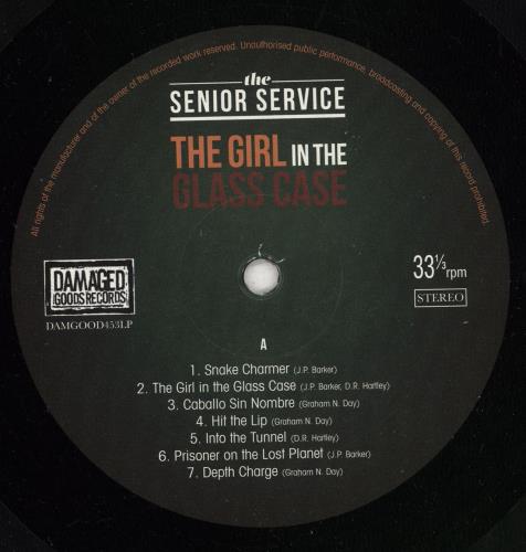 The Senior Service The Girl In The Glass Case vinyl LP album (LP record) UK 0JFLPTH729688