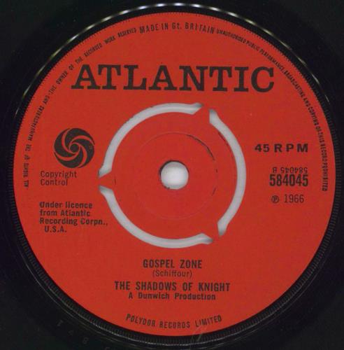 The Shadows Of Knight Bad Little Woman 7" vinyl single (7 inch record / 45) UK SOK07BA817265