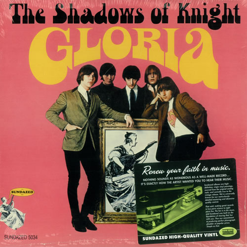 The Shadows Of Knight Gloria vinyl LP album (LP record) US SOKLPGL494204
