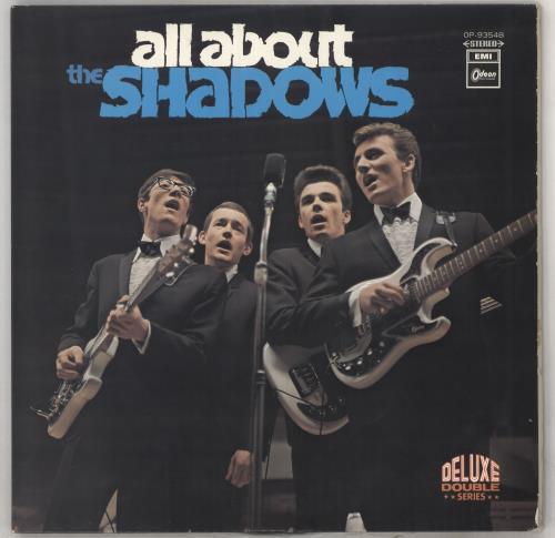 The Shadows All About The Shadows 2-LP vinyl record set (Double LP Album) Japanese SHD2LAL228143