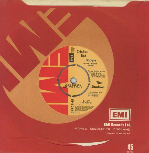 The Shadows Another Night 7" vinyl single (7 inch record / 45) UK SHD07AN828169