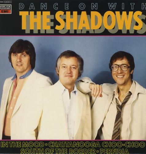 The Shadows Dance On With The Shadows vinyl LP album (LP record) Dutch SHDLPDA228101