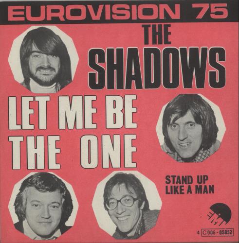 The Shadows Let Me Be The One 7" vinyl single (7 inch record / 45) Belgian SHD07LE656897