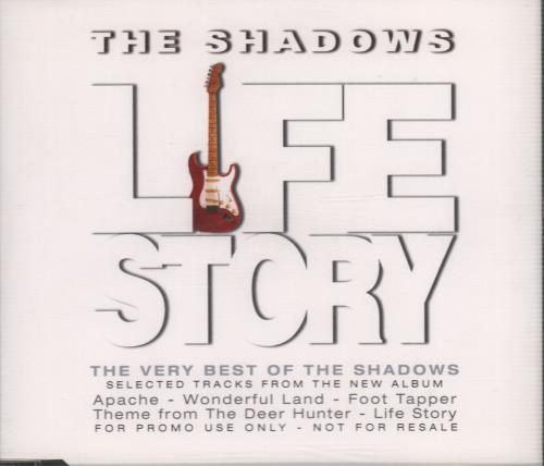 The Shadows Life Story - Sampler CD single (CD5 / 5") UK SHDC5LI276818
