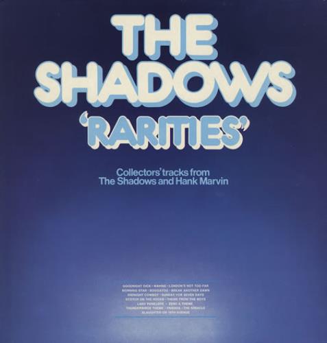 The Shadows Rarities vinyl LP album (LP record) Dutch SHDLPRA240537