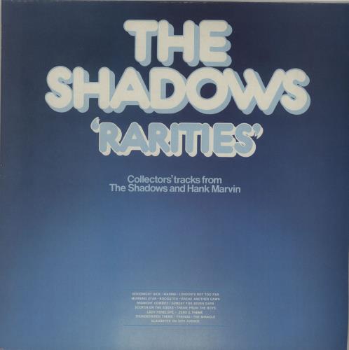 The Shadows Rarities vinyl LP album (LP record) UK SHDLPRA674311