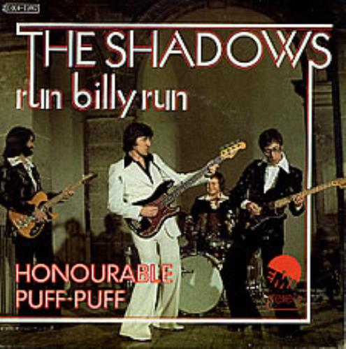The Shadows Run Billy Run 7" vinyl single (7 inch record / 45) French SHD07RU262026