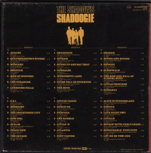 The Shadows Shadoogie Vinyl Box Set French SHDVXSH863561