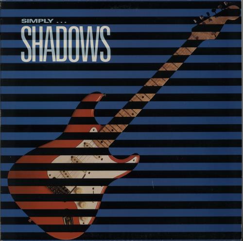 The Shadows Simply Shadows + Tour Programme vinyl LP album (LP record) UK SHDLPSI648440
