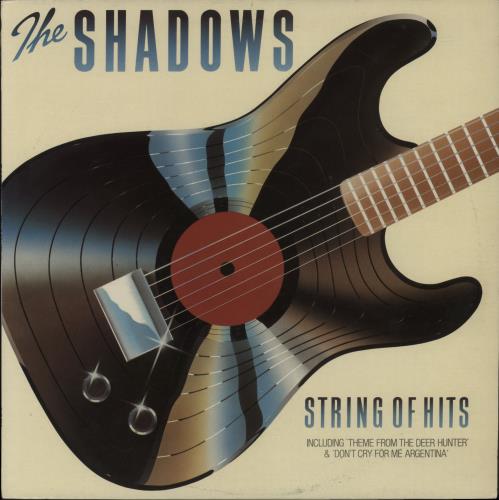 The Shadows String Of Hits + Concert Programme vinyl LP album (LP record) UK SHDLPST894156