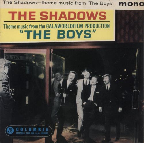The Shadows The Boys EP 7" vinyl single (7 inch record / 45) UK SHD07TH269903