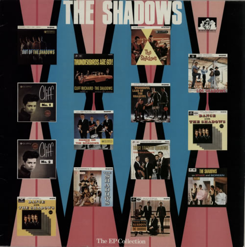 The Shadows The EP Collection vinyl LP album (LP record) UK SHDLPTH233172