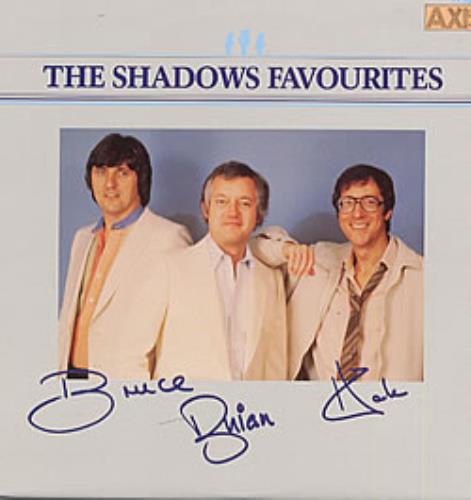 The Shadows The Shadows Favourites vinyl LP album (LP record) Australian SHDLPTH228112