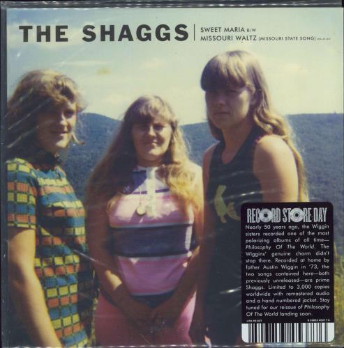 The Shaggs Sweet Maria - RSD16 - Numbered 7" vinyl single (7 inch record / 45) US UZH07SW768998