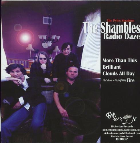 The Shambles Radio Daze: The Pyles Sessions 7" vinyl single (7 inch record / 45) Spanish 3HZ07RA769913