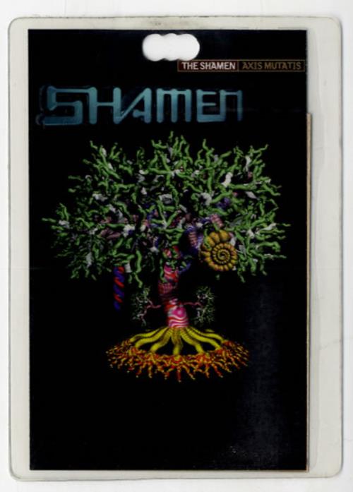 The Shamen Axis Mutatis tour pass UK SHATPAX556817