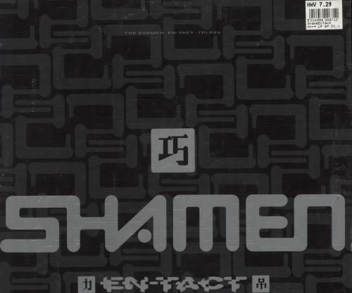 The Shamen En-Tact - price stickered p/s vinyl LP album (LP record) UK SHALPEN656711