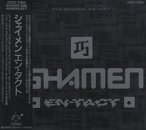 The Shamen En-Tact CD album (CDLP) Japanese SHACDEN200760