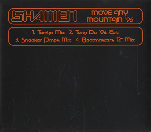 The Shamen Move Any Mountain '96 CD single (CD5 / 5") UK SHAC5MO282791