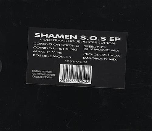 The Shamen S.O.S. EP CD single (CD5 / 5") UK SHAC5SO383594