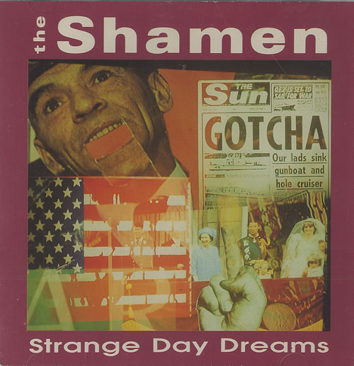 The Shamen Strange Day Dreams CD album (CDLP) Italian SHACDST00554