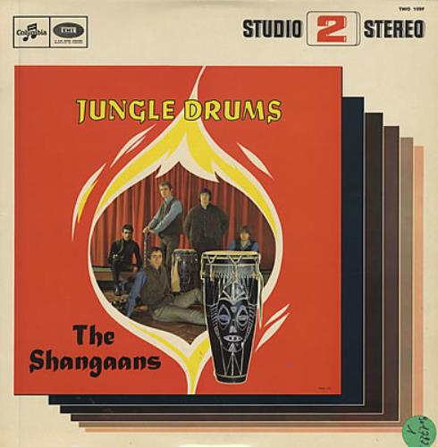 The Shangaans Jungle Drums vinyl LP album (LP record) French TQZLPJU373656