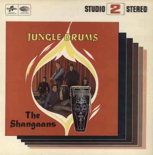 The Shangaans Jungle Drums vinyl LP album (LP record) UK TQZLPJU725624