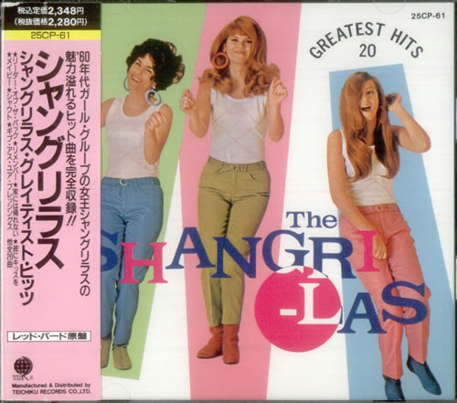 The Shangri-Las Greatest Hits CD album (CDLP) Japanese SH0CDGR540694