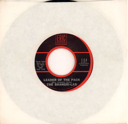 The Shangri-Las Leader Of The Pack 7" vinyl single (7 inch record / 45) US SH007LE638984
