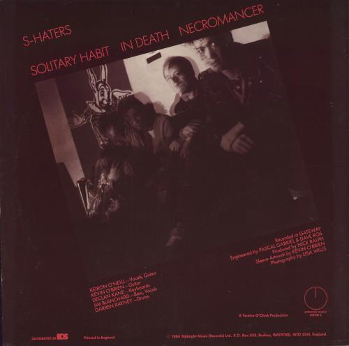 The S'Haters Solitary Habit vinyl LP album (LP record) UK ZWHLPSO790508
