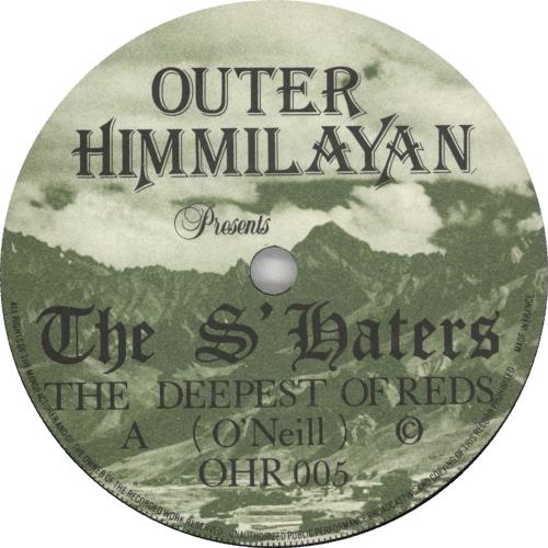 The S'Haters Stories As Cold As The Irish Sea 7" vinyl single (7 inch record / 45) UK ZWH07ST720650
