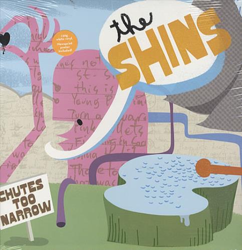 The Shins Chutes Too Narrow vinyl LP album (LP record) US TIHLPCH327718