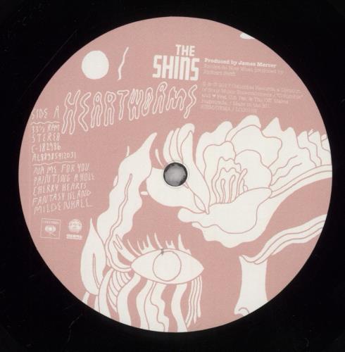 The Shins Heartworms - 180 Gram Vinyl vinyl LP album (LP record) UK TIHLPHE834886