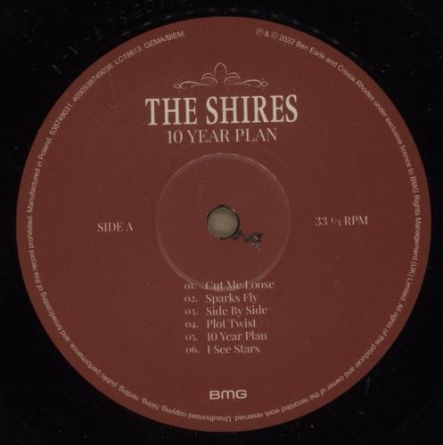 The Shires 10 Year Plan vinyl LP album (LP record) UK X9FLPYE888447