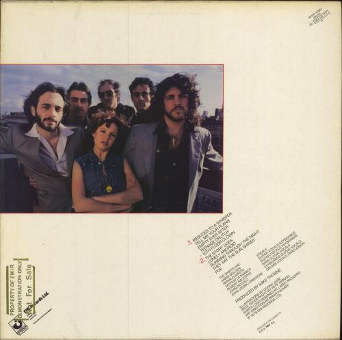 The Shirts The Shirts - Blue Vinyl -promo vinyl LP album (LP record) UK TH6LPTH786238