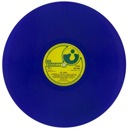 The Shirts The Shirts - Blue Vinyl vinyl LP album (LP record) UK TH6LPTH362659