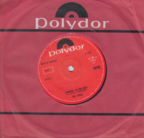 The Shoes (Dutch Band) Farewell In The Rain 7" vinyl single (7 inch record / 45) UK XTR07FA646087