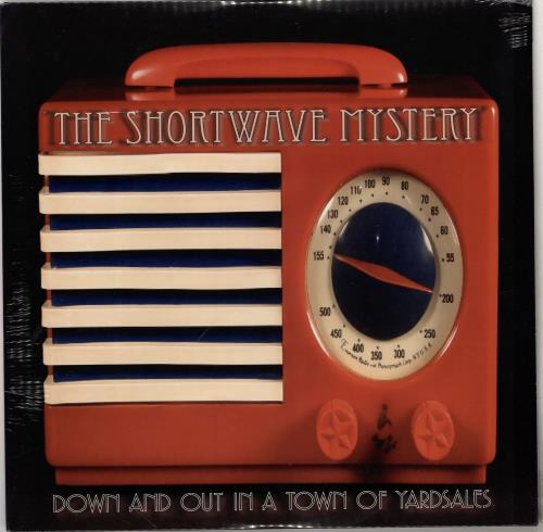 The Shortwave Mystery Down And Out In A Town Of Yardsales - Gold Vinyl - Sealed + Poster vinyl LP album (LP record) US 3J0LPDO766134