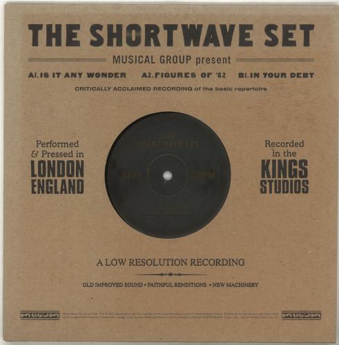 The Shortwave Set Is It Any Wonder 10" vinyl single (10 inch record) UK AVF10IS702150