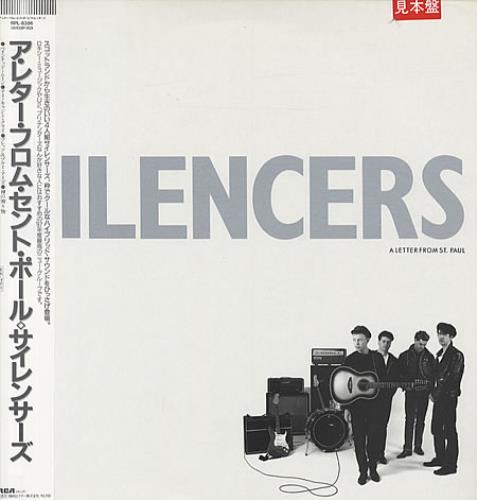 The Silencers A Letter From St. Paul vinyl LP album (LP record) Japanese SLCLPAL341577