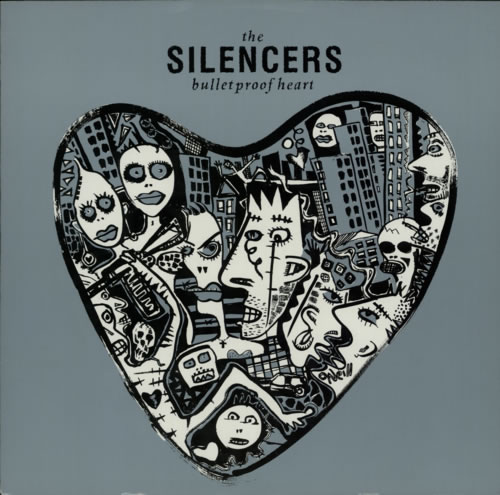 The Silencers Bulletproof Heart 12" vinyl single (12 inch record / Maxi-single) UK SLC12BU594847