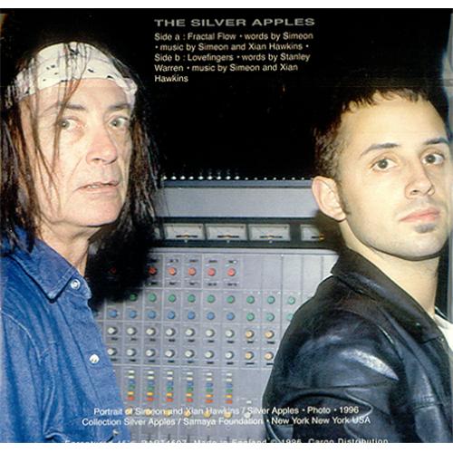 The Silver Apples Fractal Flow 7" vinyl single (7 inch record / 45) UK SBC07FR419261