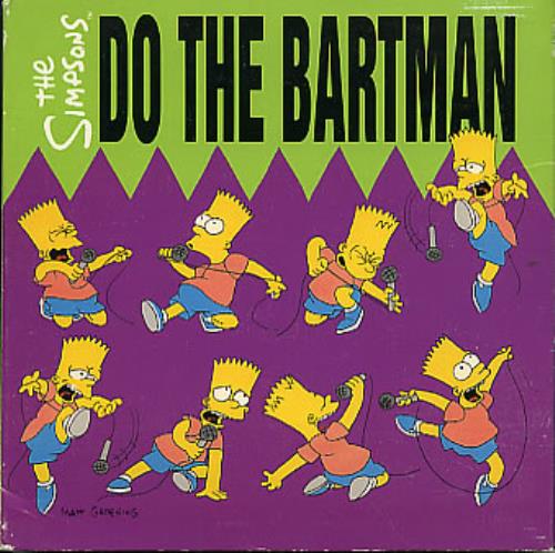 The Simpsons Do The Bart Man CD single (CD5 / 5") US TSIC5DO32155