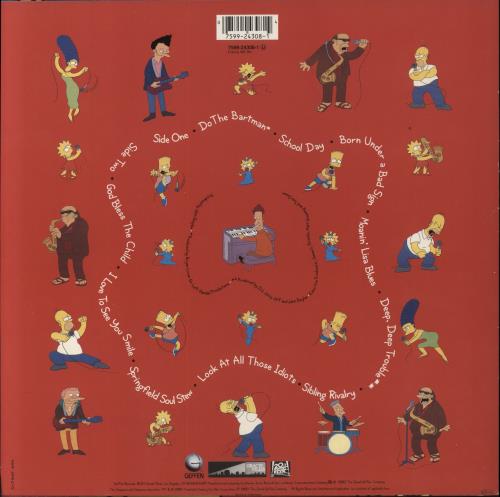 The Simpsons Sing The Blues vinyl LP album (LP record) German TSILPSI245261
