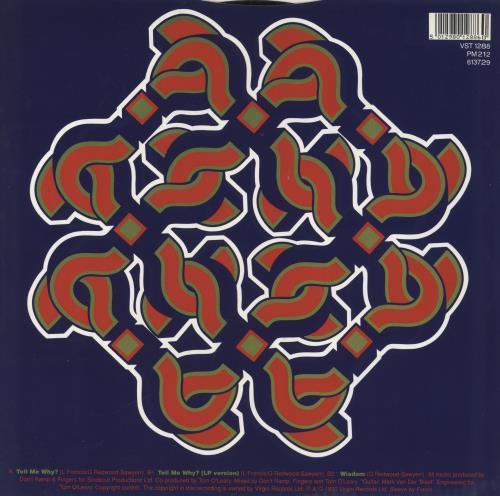 The Sindecut Tell Me Why? 12" vinyl single (12 inch record / Maxi-single) UK UC812TE394524