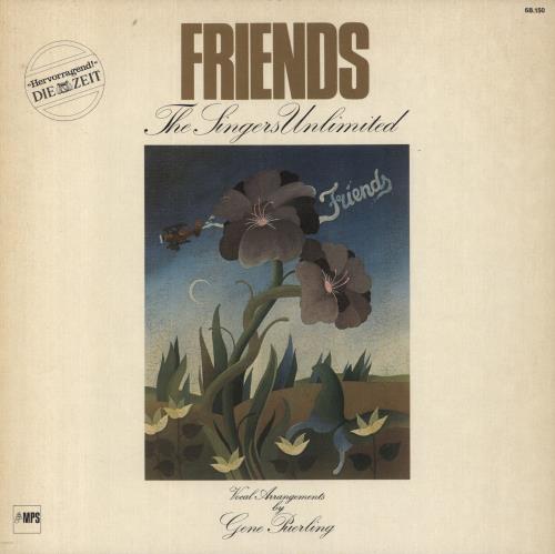 The Singers Unlimited Friends vinyl LP album (LP record) German T5ULPFR667670