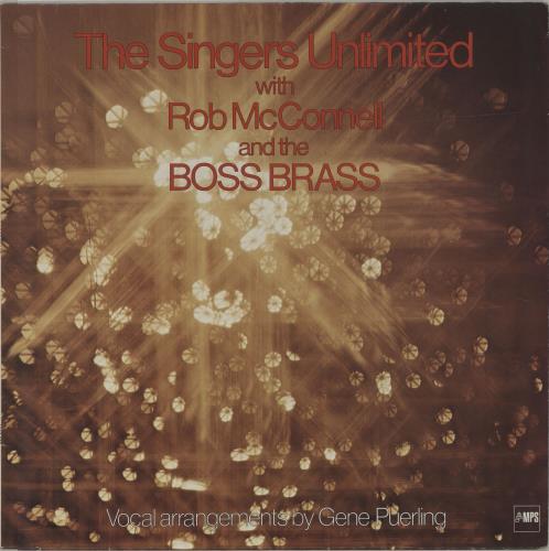 The Singers Unlimited The Singers Unlimited With Rob McConnell And The Boss Brass vinyl LP album (LP record) German T5ULPTH688025