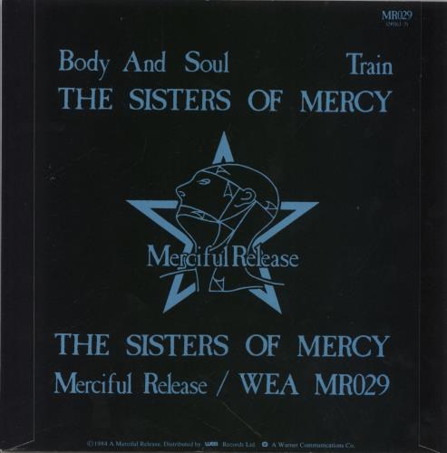 The Sisters Of Mercy Body And Soul 7" vinyl single (7 inch record / 45) UK SOM07BO109805